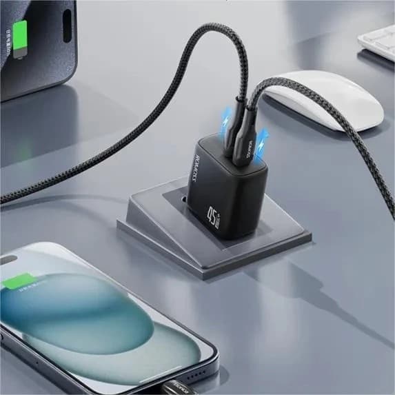 Romoss AC45RA 45W GaN Dual Port Type-C Wall Charger 100–240V Laptop Fast Charging Adapter — image 3