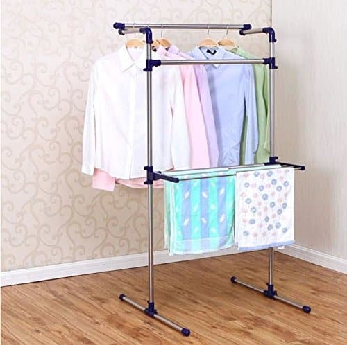Stainless Steel Portable Multifunctional Cloth Dryer Stand — image 2