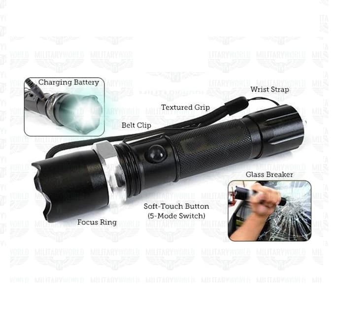 Swat Rechargeable Torch Light — image 4