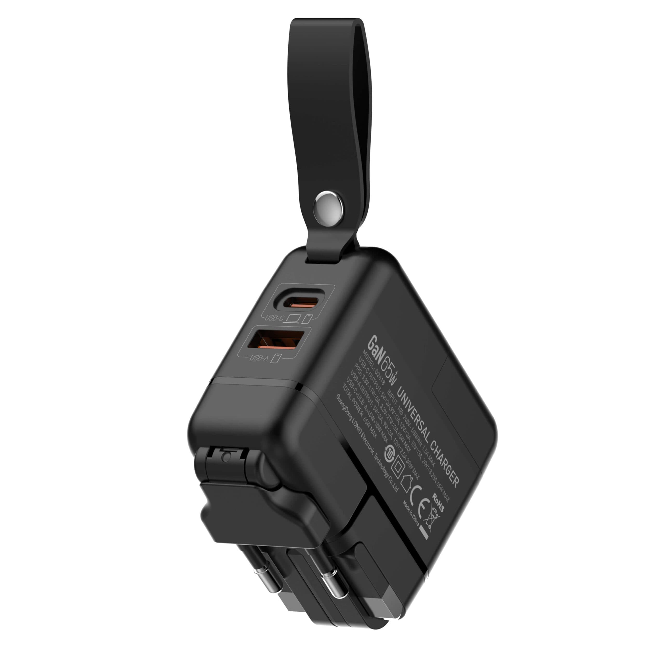 The LDNIO Q2618 GaN 65W Fast Charging Universal Travel Fast Charger Comes With EU/UK/US Adapter — image 3