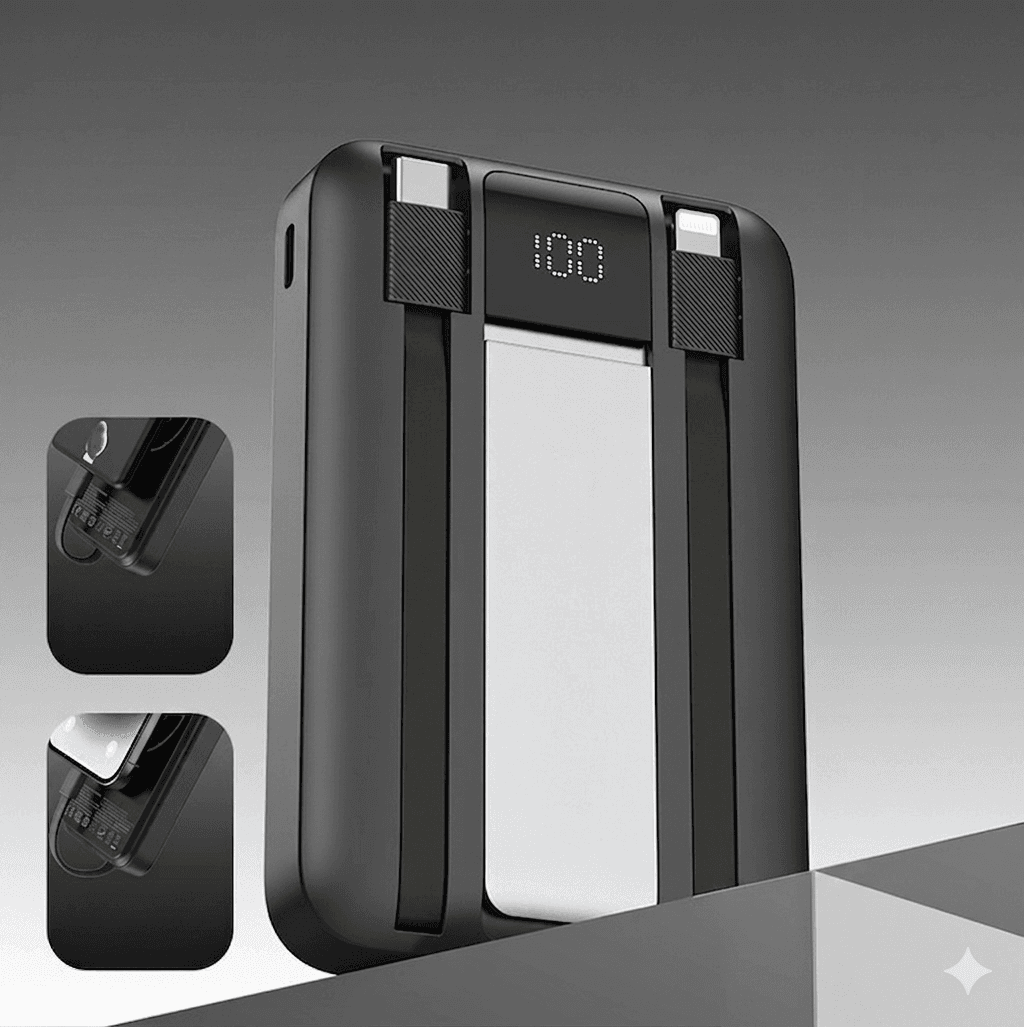 TOTU PB1019 Magnetic Powerbank 10000mAh Fast Charging Stand With Cable — image 5