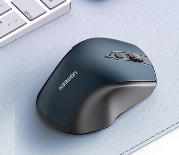 UGREEN MU101 Ergonomic Wireless Bluetooth Mouse Dual Connectivity And 4000 DPI — image 2