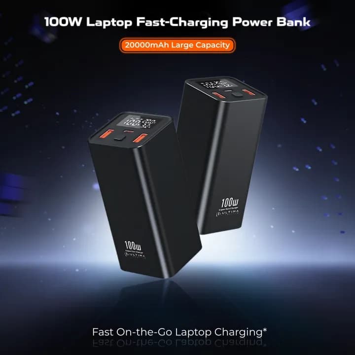 Ultima 20K Ultra Max 100W 20000mAh Power Bank - Full Metal Body, LED Display, PD & QC 3.0 — image 5