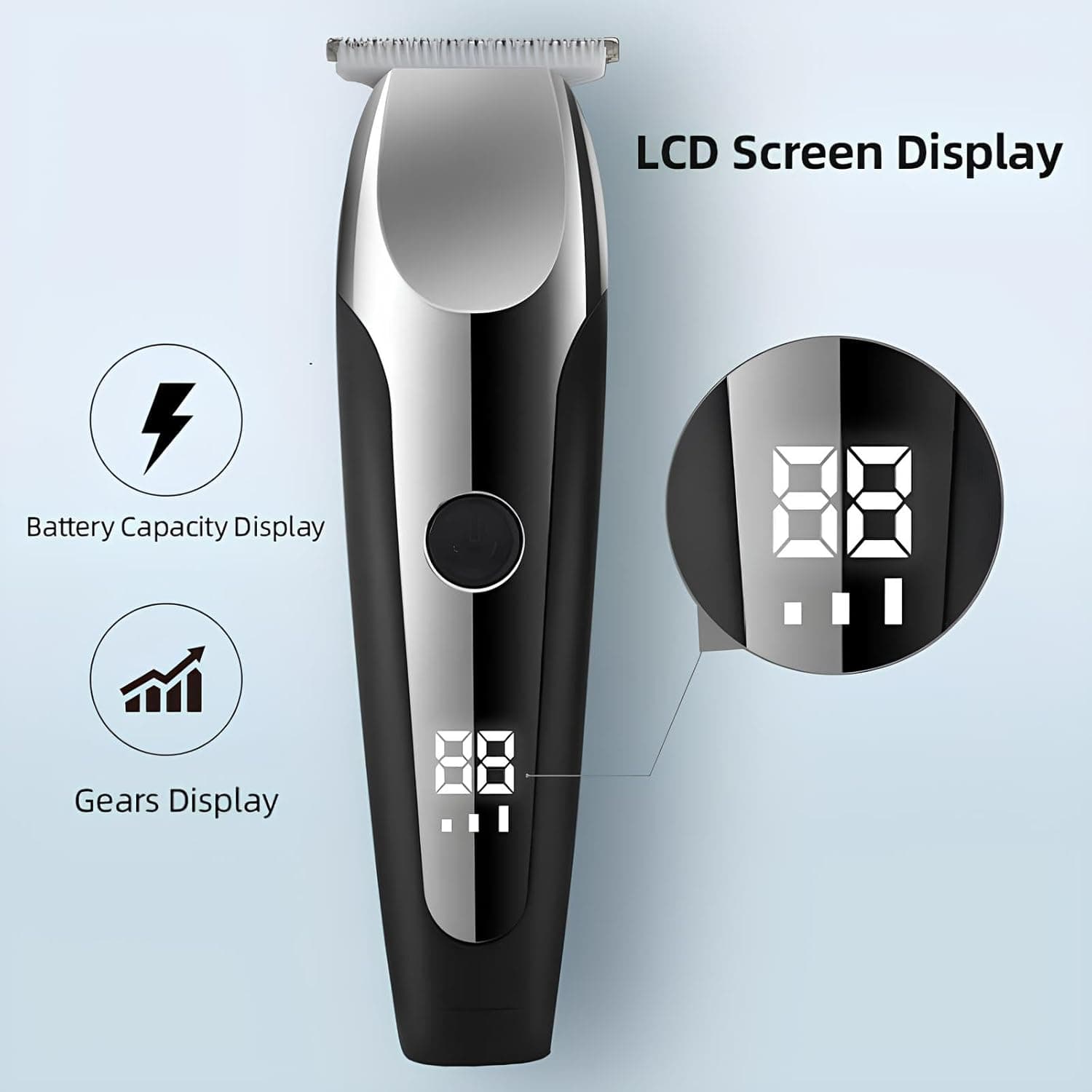 VGR V059 Professional Hair Trimmer 150 Minuter Runtime — image 3