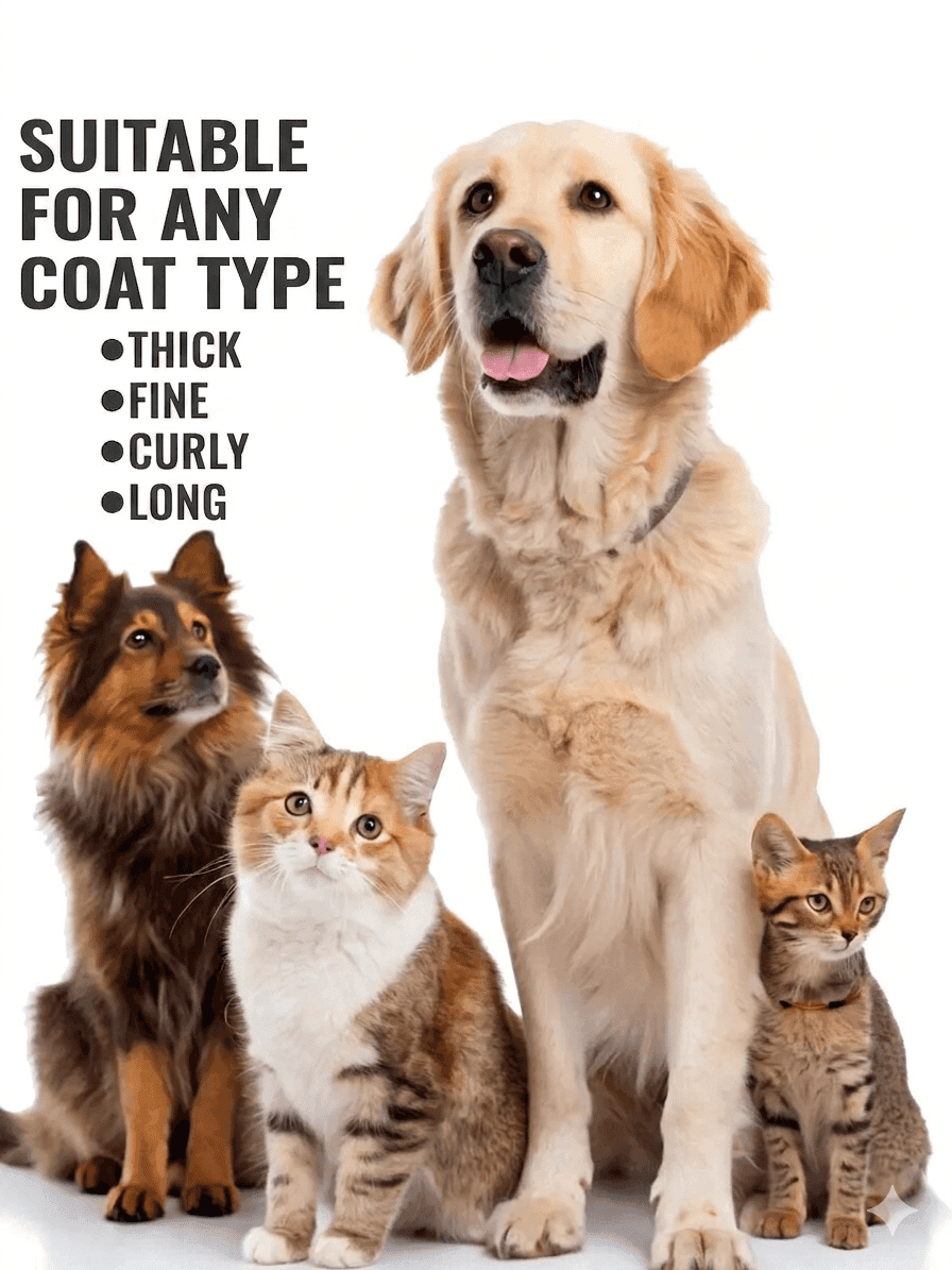 VGR V204 4-in-1 Wireless Pet Grooming Clipper (Dogs And Cats) — image 2