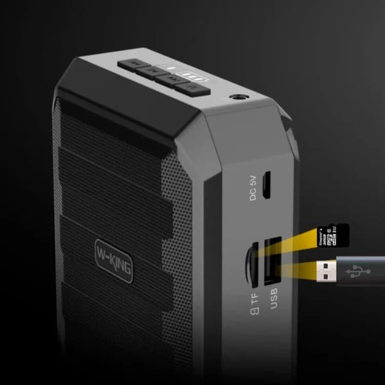 W-KING KS10 Plus Bluetooth Speaker With Wireless Microphone Voice Amplifier — image 3
