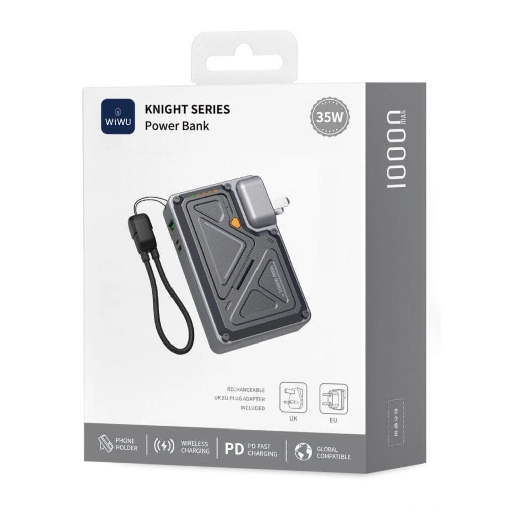 WiWU Wi-P057 Knight Series 35W 10000mAh Power Bank — image 5