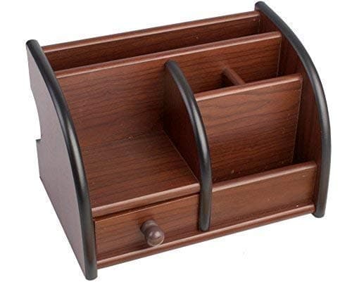 XL 5018 Wooden Pen Holder With Drawer - — image 2