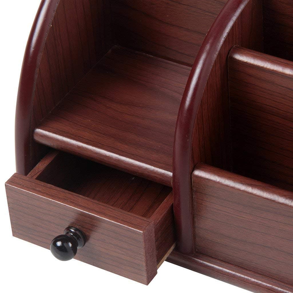 XL 5018 Wooden Pen Holder With Drawer - — image 5