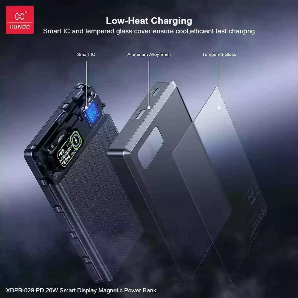 XUNDD XDPB 029 PD 20W Smart Display Magnetic Power Bank — image 4