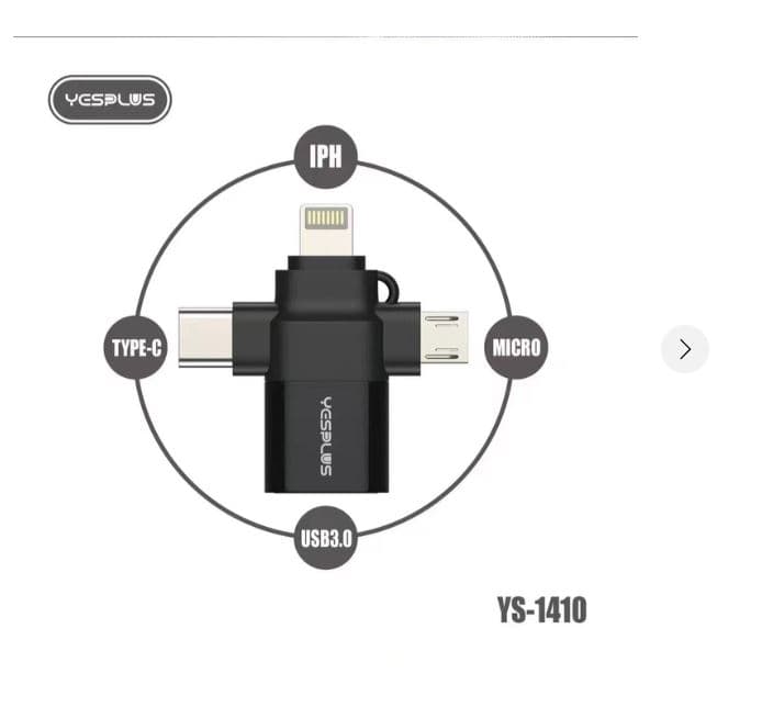 Yesplus YS 1410 3 In 1 High Speed Expansion OTG·USB 3.0 — image 3