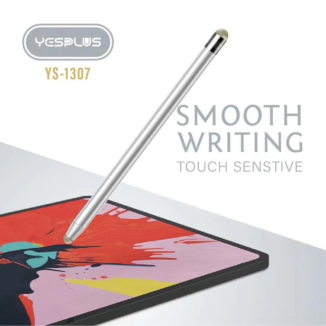 YESPLUS YS1307 Capcitive Stylus Pen Drawing Pen Cloth Head Compatible For Android iOS Tablet — image 3