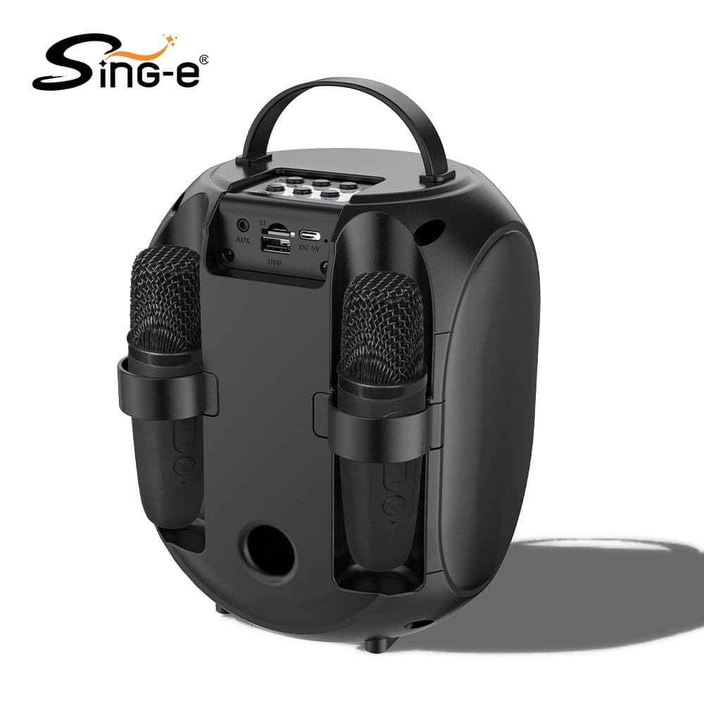 ZQS‑W4106 Portable Karaoke Speaker BT/FM/USB/TF/AUX/MIC/TWS Dual Microphone — image 2